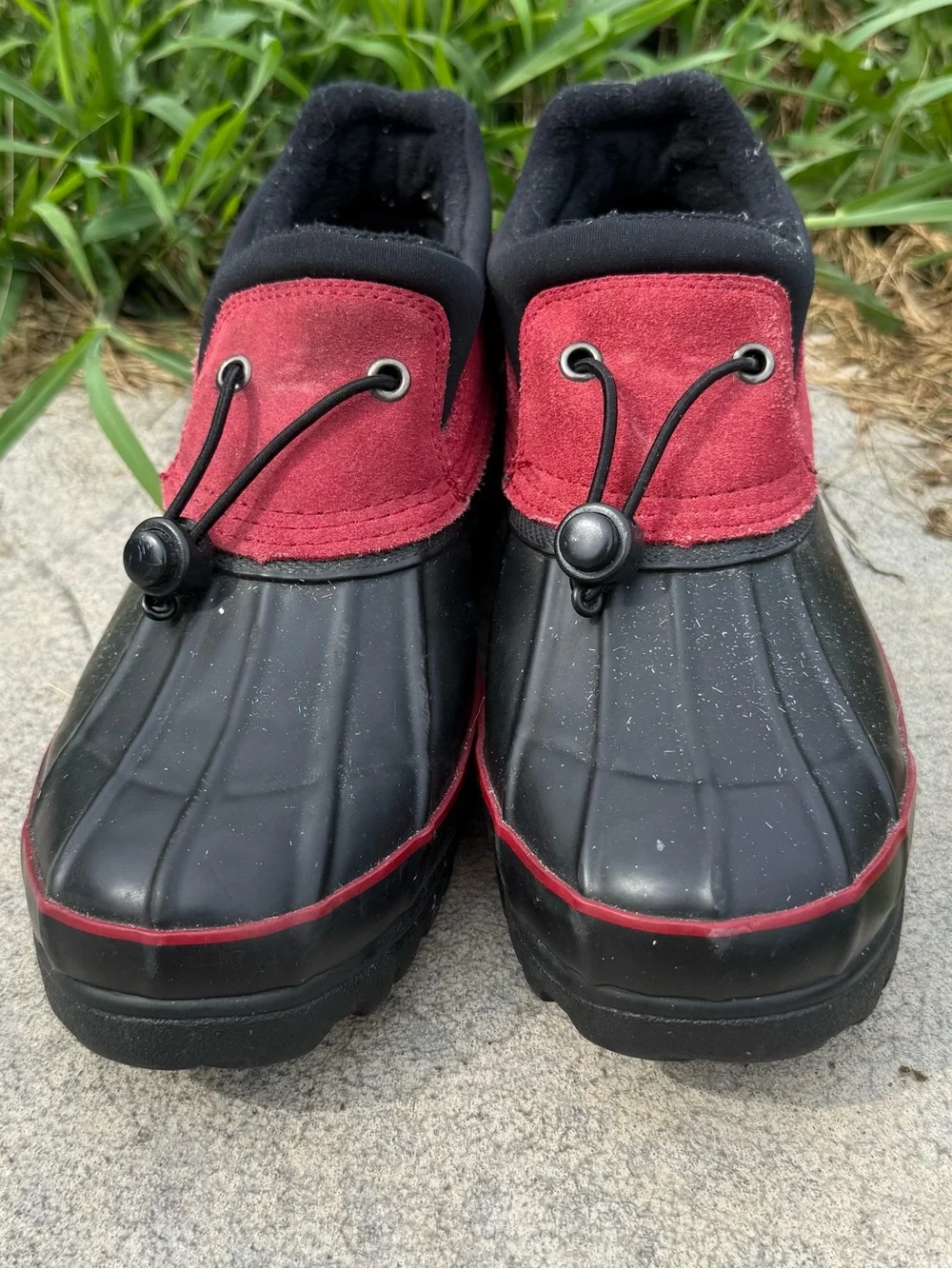 Men's Bass Anchorage Lace Up Ankle Duck Boots Shoes Size 11M.